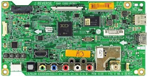 LG EBT62841577 Main Board for 47LB6000-UH.AUSWLJR