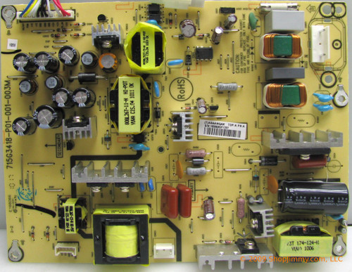 Vizio PWTVAGAAMQAX (AGAAMQAX) Power Supply for VA26LHDTV10T