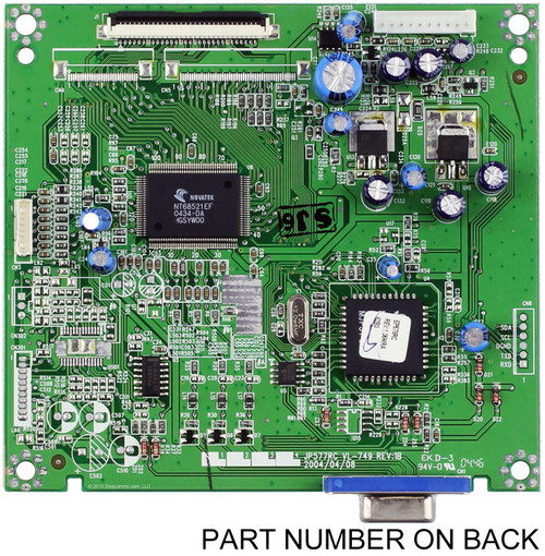 431AAW30002 (JP577RC VL-749, 461AAW30053) Main Board