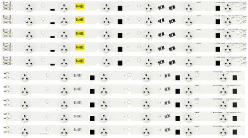 Samsung BN96-24765A/BN96-24766A Replacement LED Backlight Strips--10 Strips