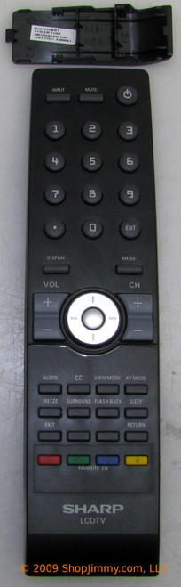 Sharp 098GR8BDANESHR Remote Control
