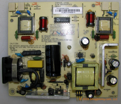 ViewSonic B-PS-0204-0076 Power Supply / Backlight Inverter