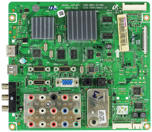 Samsung BN94-02621F (BN97-03141F) Main Board for LN52B610A5FXZA