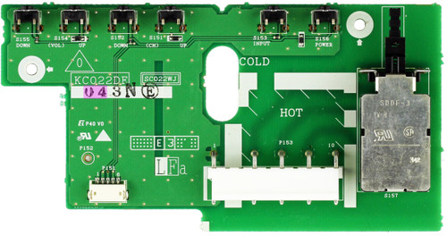Sharp DUNTKC022DE04 (KC022DE, SC022WJ) Key Controller Board