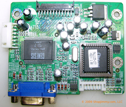 Dell CBPF560KMLDD (715L1280-D) Main Board for E153FPC