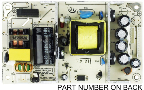 Proscan 2207002AA (BSFP2206502AA, BSFA101011CB) Power Supply for PLED1960A-G