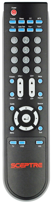 Sceptre X460BV-FHD Remote Control