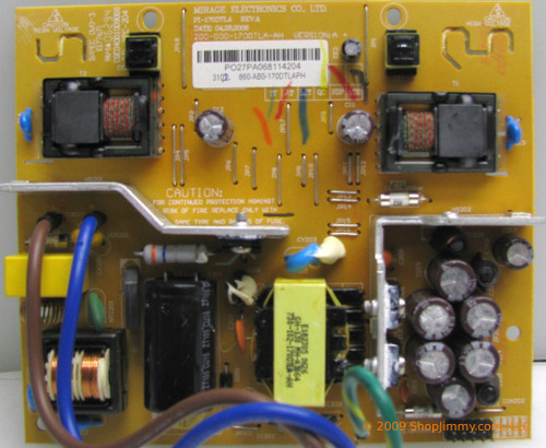 860-AB0-170DTLAPH Power Supply / Backlight Inverter