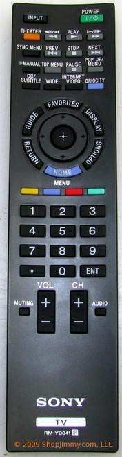 Sony 1-487-765-11 (RM-YD041) Remote Control