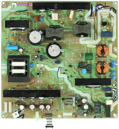 Toshiba 75011257 (PE0569A) Power Supply for 52RV530U