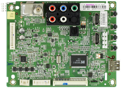 Toshiba 75037665 (461C7151L11) Main Board for 40L1400U