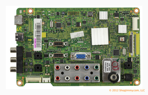 Samsung BN94-02617V Main Board for LN40C530F1FXZA