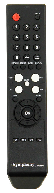 iSymphony RC3008i Remote Control