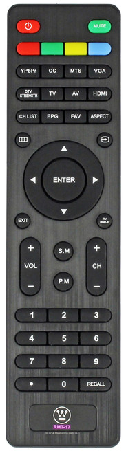Westinghouse RMT-17 Remote Control