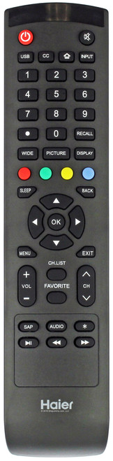 Haier 904-HRK86-10064 Remote Control-Open Bag 24D2000 32D2000