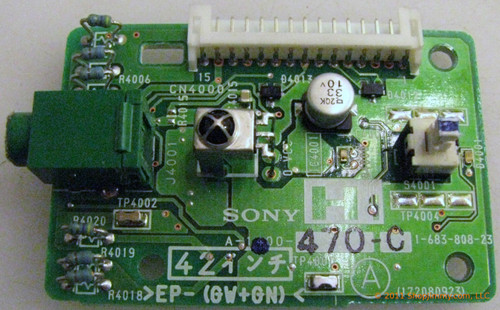 Sony 8-330-130-06 (A-1400-470-C, 1-683-808-23) H1 Board