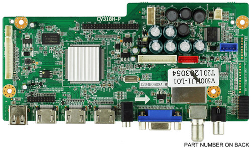 Element 1204H0608A (CV318H-P) Main Board for ELDFT501J