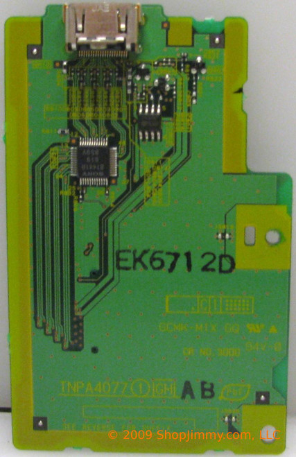 Panasonic TXNGH1DRTU (TNPA4077AB) GH Board for TH-65PX600U