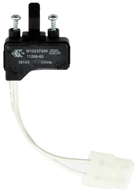 Whirlpool Dryer WPW10237959 Door Switch