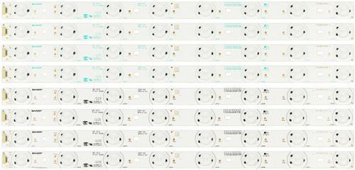 WS V2.0 PITCH 54MM Replacement LED Backlight Strips (8)