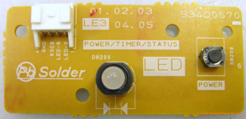 Mitsubishi 934D057001 Led Board