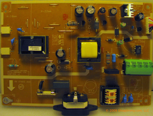 Dell 5E.0YF02.001 Power Supply Backlight Inverter for ST2010B