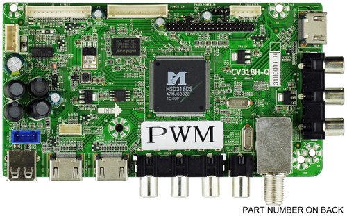 Westinghouse 31H0011 (CV318H-Q) Main Board for DW50F1Y1