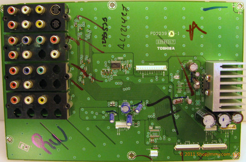 Toshiba 75001689 (23590317, PD2239A-1) AV Board