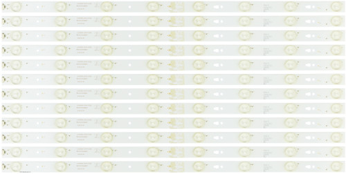 Haier 30355008207 LED55D8-ZC14-05 LED Backlight Strips (12) LE55F32800 NEW