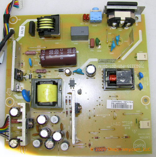 NEC ADTV9721SQYU Power Supply / Backlight Inverter for LCD175M