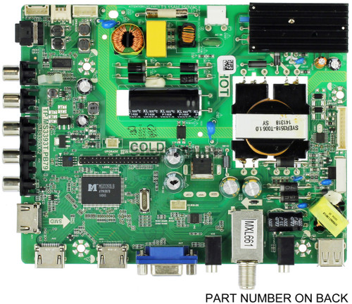 Sanyo 02-SHY39A-CLS001 Main Board/Power Supply for DP42D24 (P42D24-00 Chassis)