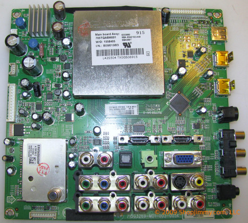Hitachi 756TQACBZK01502 (715G3269-M01-003-005K) Main Board for L42S504