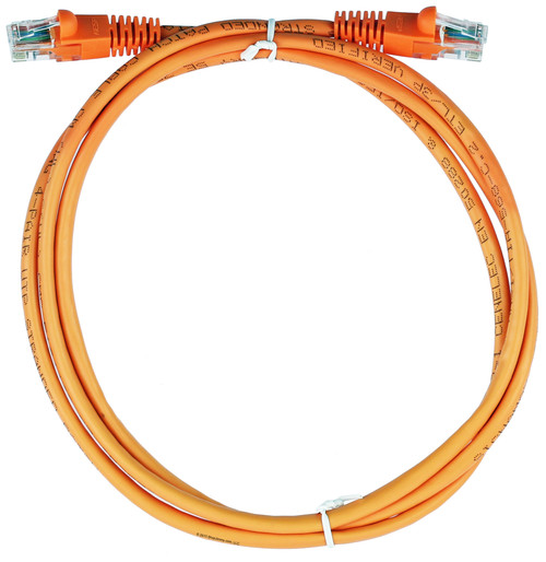 Quiktron 570-140-005 5ft Value Series Cat5E Booted Patch Cord - Orange