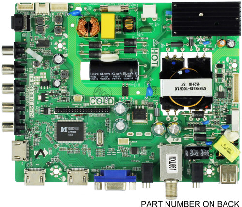 Sanyo 02-SLS39A-C005002 Main Board/Power Supply for FW42D25T (LHC version - see note)