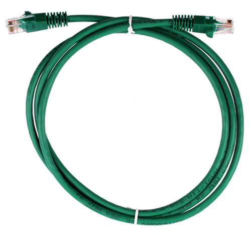 Quiktron 570-120-005 5ft Value Series Cat5E Booted Patch Cord - Green