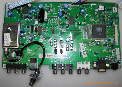 Audiovox 667-L4Y21-01U Main Board for FPE1906