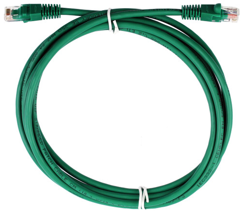 Quiktron 570-120-010 10ft Value Series Cat5E Booted Patch Cord - Green