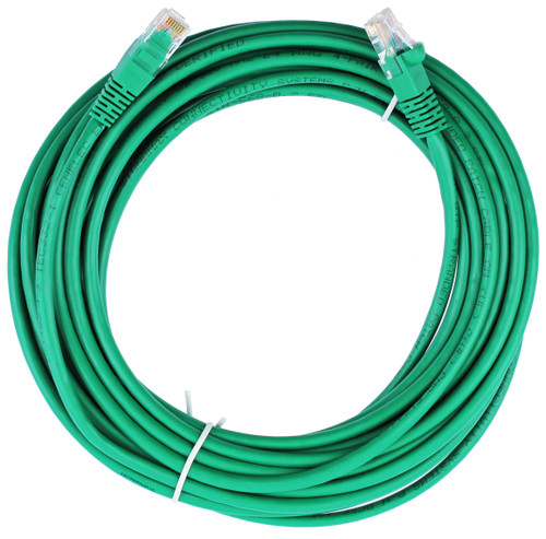 Quiktron 570-120-025 25ft Value Series Cat5E Booted Patch Cord - Green