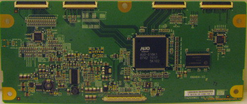 Sharp 55.42T01.C09 (T420XW01 V5) T-Con Board for LC-42SB45UTA