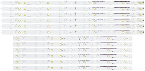 Haier LB49007 LED Backlight Strips (12) 49E4500R NEW