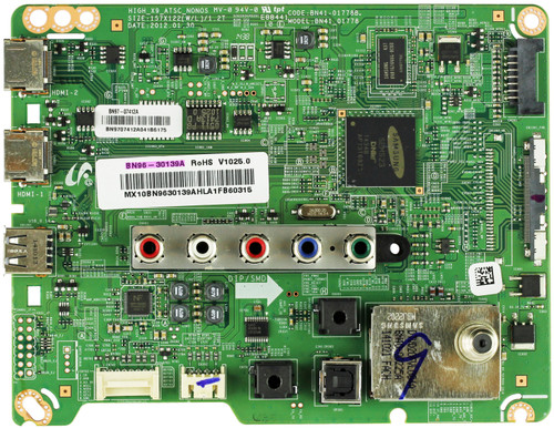 Samsung BN96-30139A Main Board for UN50EH5000FXZA (Version IJ06)