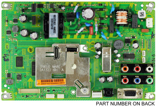 Sansui CAF1I2Z281 Main Board / Power Supply for SLED2400C