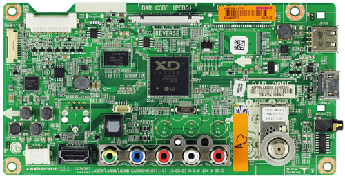 LG EBT62359746 Main Board for 55LN5400-UA.AUSULJR