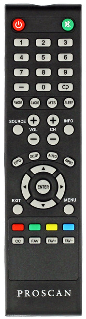 Proscan PLDED3996A-E Remote Control - New