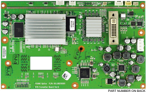 Mitsubishi BK.80L88.21G (00.L8821G001) Formatter Board