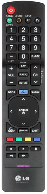 LG AKB72915239 Remote Control