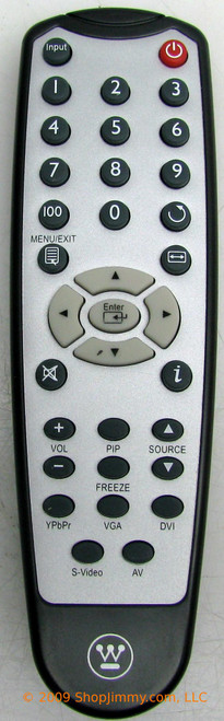 Westinghouse 5041810000 Remote Control