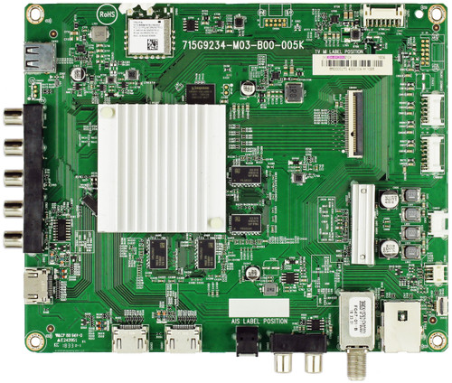 Vizio 756TXICB02K008 Main Board for D50-F1 (LTDHWRMU / LTQHWRMU Serial)