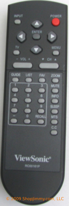 ViewSonic RC00161P Remote Control
