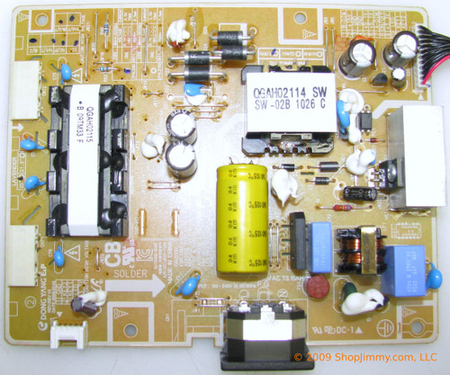 Samsung BN44-00295A Power Supply / Backlight Inverter for LS20LRZKUV/ZA LR20WS